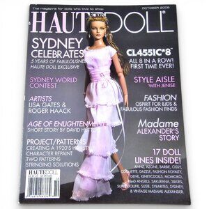 Haute Doll Magazine Barbie Cissy Gene Momoko October 2006 Volume 3 Issue 5
